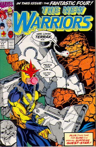 THE NEW WARRIORS, VOL. 1 #17 | MARVEL COMICS | 1991 | A