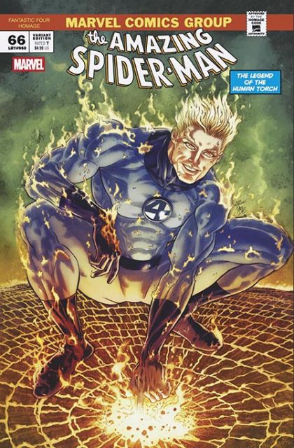 AMAZING SPIDER-MAN #66 PACO DIAZ FANTASTIC FOUR HOMAGE VAR | MARVEL PRH | JANUARY 2025