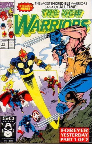 THE NEW WARRIORS, VOL. 1 #11 | MARVEL COMICS | 1991 | A