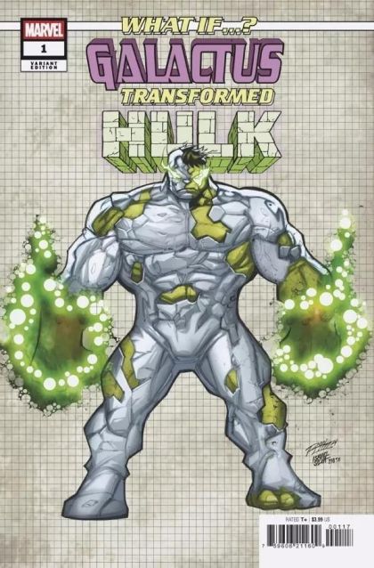 WHAT IF GALACTUS GALACTUS TRANSFORMED HULK #1  | 1:10  RATIO INCENTIVE |  VAR | MARVEL PRH | JANUARY 2025