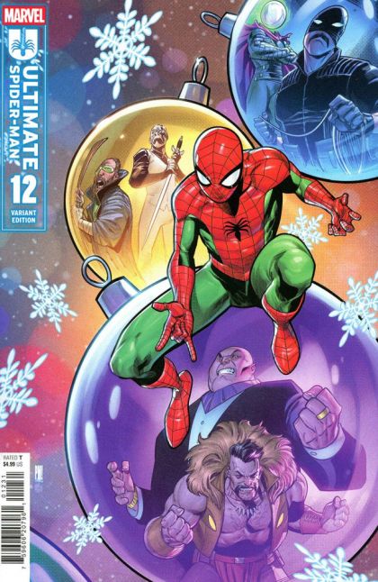 ULTIMATE SPIDER-MAN #12 PACO MEDINA WINTER HOLIDAY VAR | MARVEL PRH | DECEMBER 2024