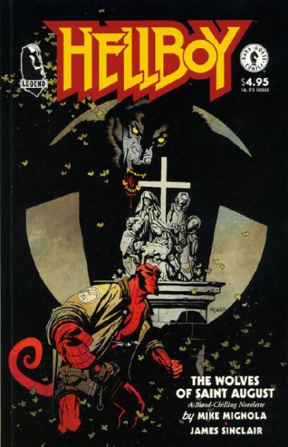 HELLBOY: THE WOLVES OF SAINT AUGUST # | DARK HORSE COMICS | 1995  | 🔑