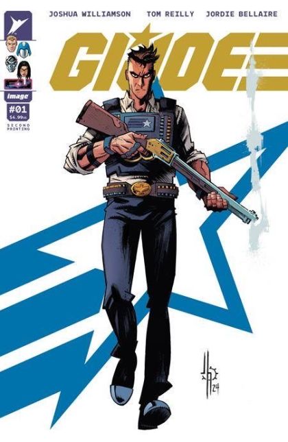 G.I. JOE, VOL. 1 (IMAGE) #1 | IMAGE COMICS | 2024 | BC 2ND PRINT