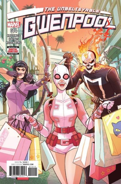 THE UNBELIEVABLE GWENPOOL #14 | MARVEL COMICS | 2017 | A