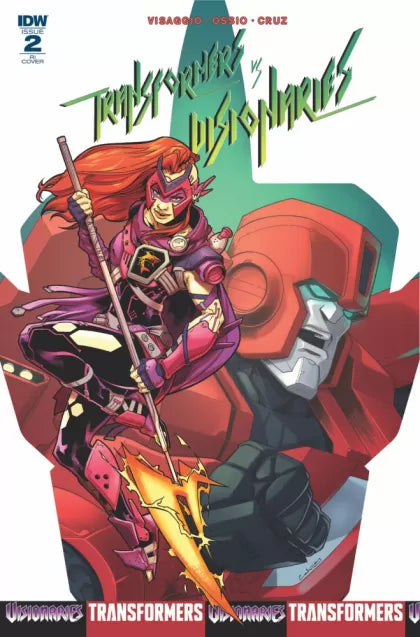 TRANSFORMERS VS. VISIONARIES #2 | IDW PUBLISHING | C | RATIO INCENTIVE 1:10