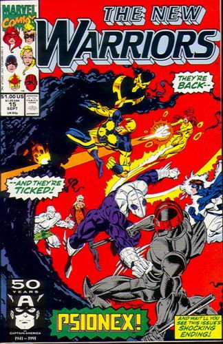 THE NEW WARRIORS, VOL. 1 #15 | MARVEL COMICS | 1991 | A