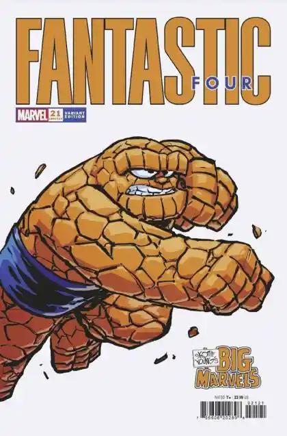 FANTASTIC FOUR #21 SKOTTIE YOUNG BIG MARVEL VAR | MARVEL PRH | JUNE 2024