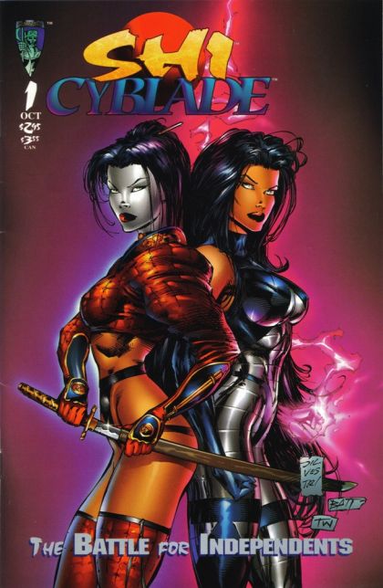 SHI / CYBLADE: BATTLE FOR INDEPENDENTS #1 | CRUSADE COMICS | 1995 | A | 🔑