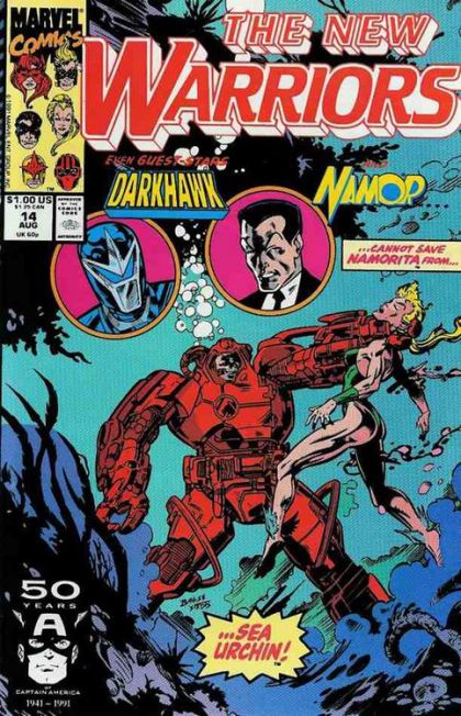 THE NEW WARRIORS, VOL. 1 #14 | MARVEL COMICS | 1991 | A