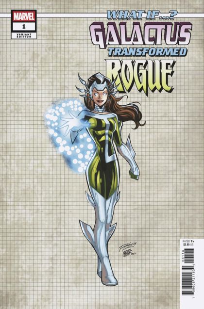 WHAT IF GALACTUS TRANSFORMED ROGUE #1  | 1:10 RATIO INCENTIVE VAR | MARVEL PRH | JANUARY 2025