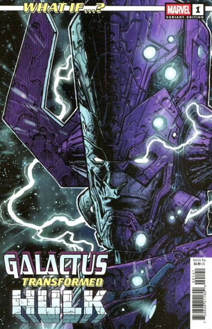 WHAT IF GALACTUS GALACTUS TRANSFORMED HULK #1 PLATT VAR | MARVEL PRH | JANUARY 2025