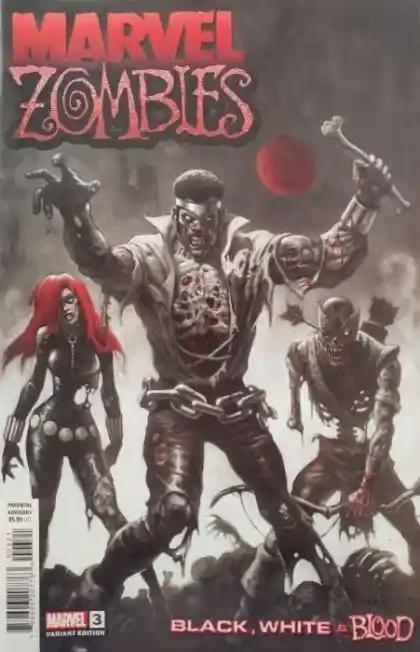 MARVEL ZOMBIES: BLACK, WHITE & BLOOD #3 | MARVEL COMICS | 2024 | B