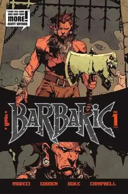 BARBARIC #1 | VAULT COMICS | 2021 | R