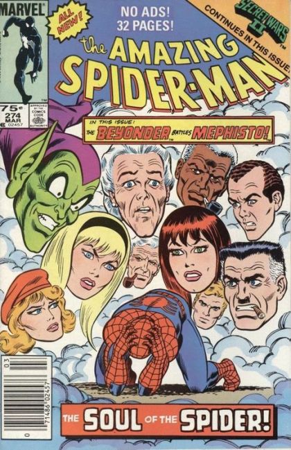 THE AMAZING SPIDER-MAN, VOL. 1 #274 | MARVEL COMICS | 1986 | B