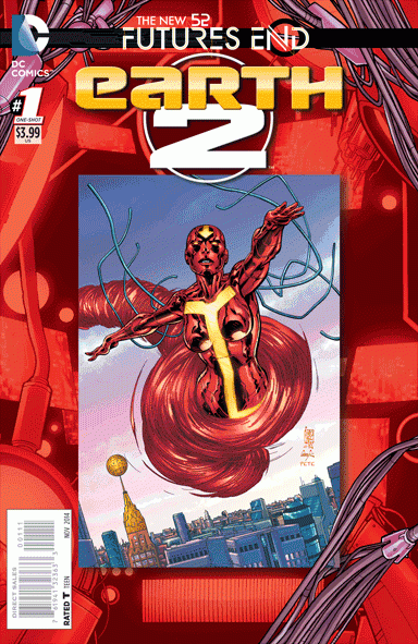 EARTH 2: FUTURES END #1 | DC COMICS | 2014 | 3D LENTICULAR COVER