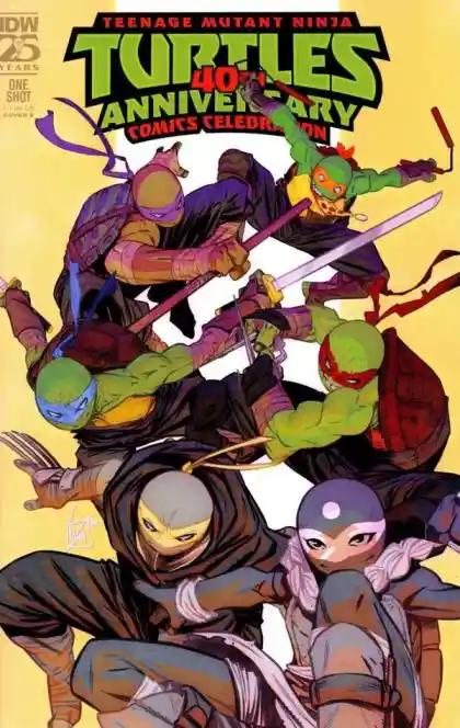 TEENAGE MUTANT NINJA TURTLES: 40TH ANNIVERSARY COMICS CELEBRATIO #1 | IDW PUBLISHING | 2024 | E