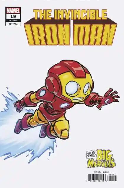 INVINCIBLE IRON MAN #19 SKOTTIE YOUNG BIG MARVEL VAR | MARVEL PRH | JUNE 2024