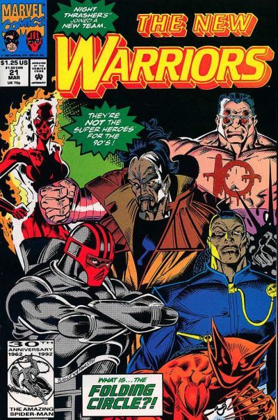 THE NEW WARRIORS, VOL. 1 #21 | MARVEL COMICS | 1992 | A