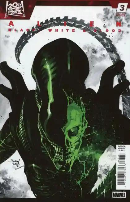 ALIEN: BLACK, WHITE & BLOOD #3 | MARVEL COMICS | C