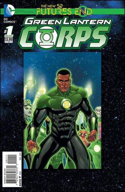 GREEN LANTERN CORPS: FUTURES END #1 | DC COMICS | 2014 | 3D LENTICULAR COVER